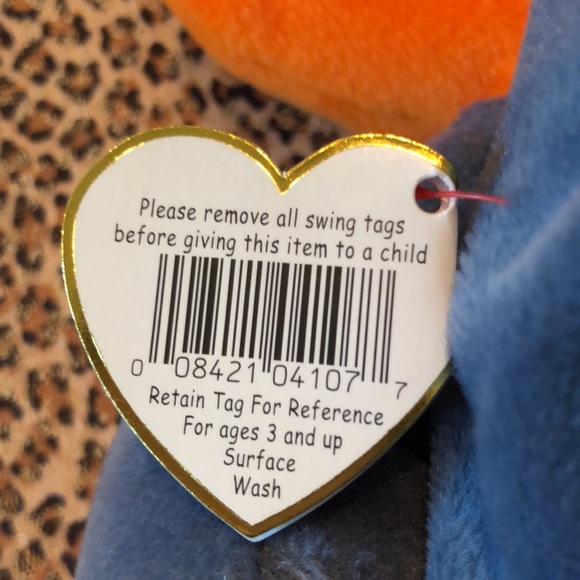 Retired Ty Beanie Baby Scoop the Pelican - Picture 4 of 12